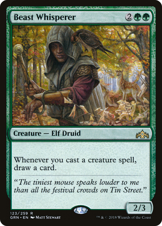 Beast Whisperer (GRN-123) (Foil)