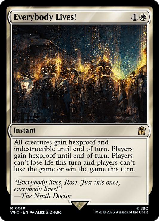 Everybody Lives! (WHO-018) (Foil)