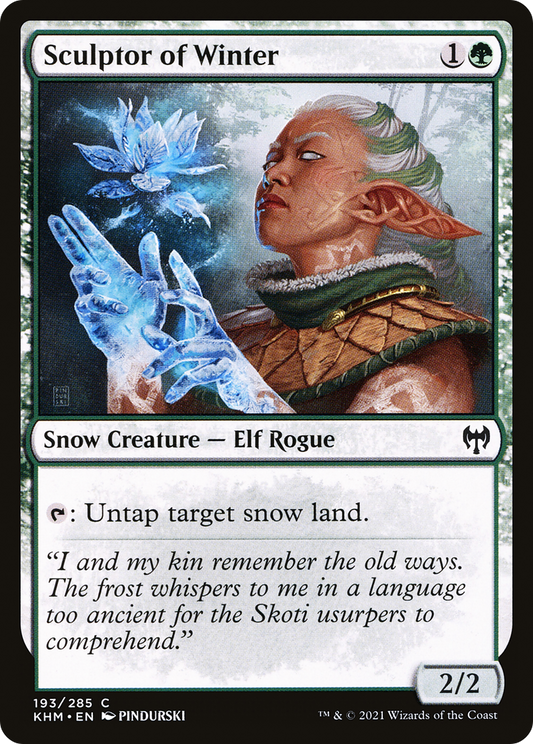 Sculptor of Winter (KHM-193) (Foil)