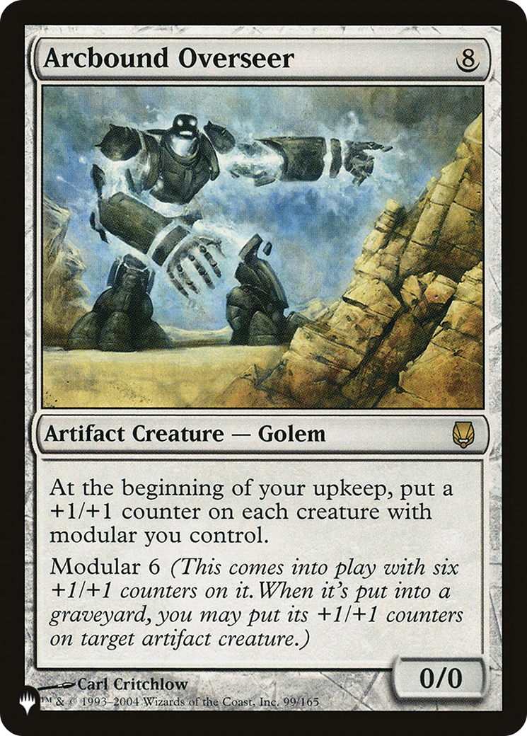 Arcbound Overseer (LIST-DST-99)