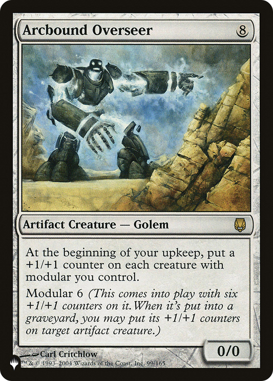 Arcbound Overseer (LIST-DST-99)