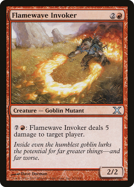 Flamewave Invoker (10E-202) (Foil)