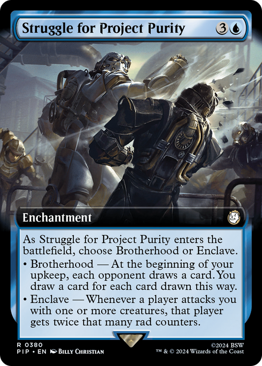 Struggle for Project Purity (PIP-380) (Extended Art) (Foil)
