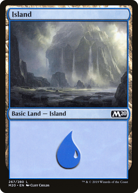 Island (M20-267) (Foil)