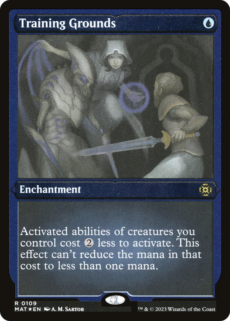 Training Grounds (MAT-109) (Etched Foil)