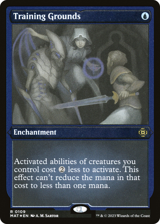 Training Grounds (MAT-109) (Etched Foil)