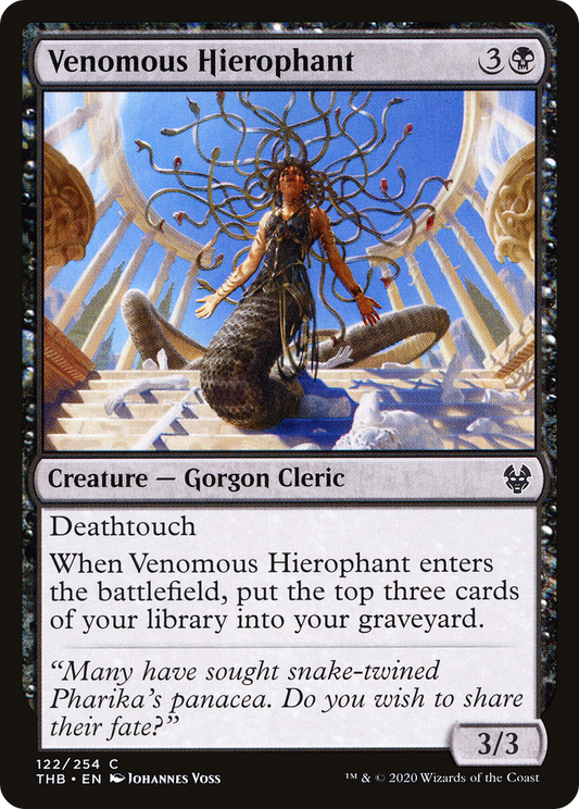 Venomous Hierophant (THB-122) (Foil)