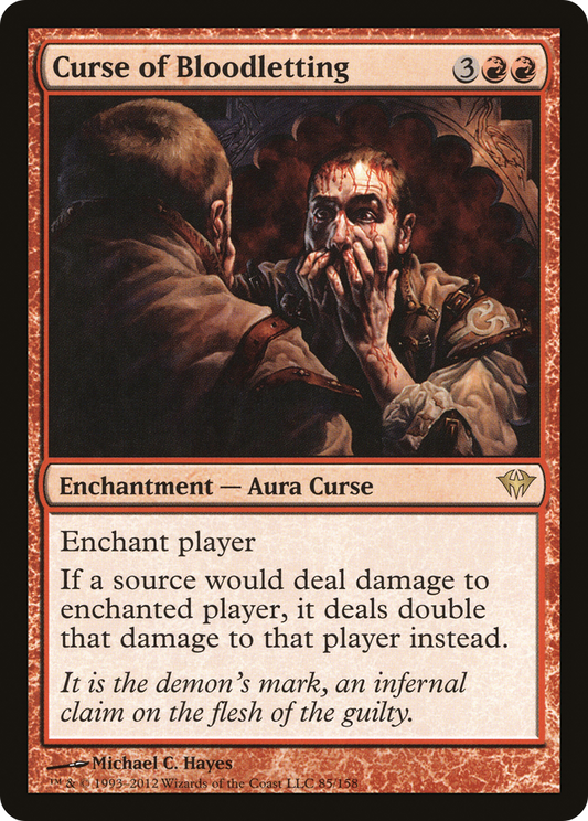 Curse of Bloodletting (DKA-085) (Foil)