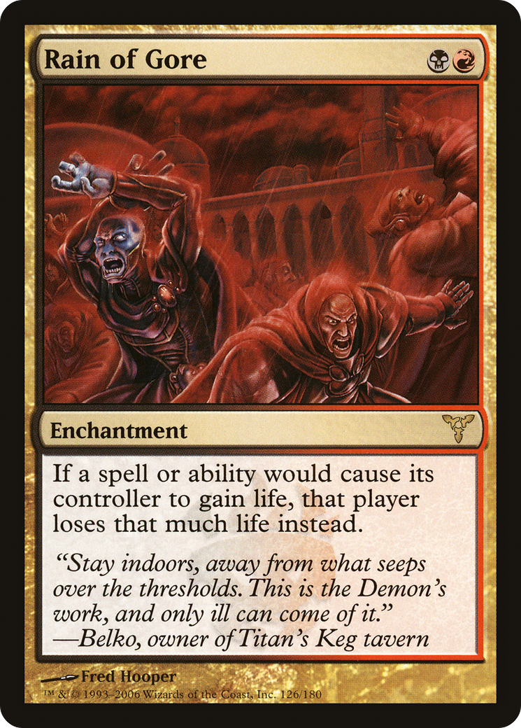 Rain of Gore (DIS-126) (Foil)