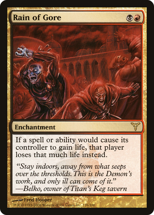 Rain of Gore (DIS-126) (Foil)