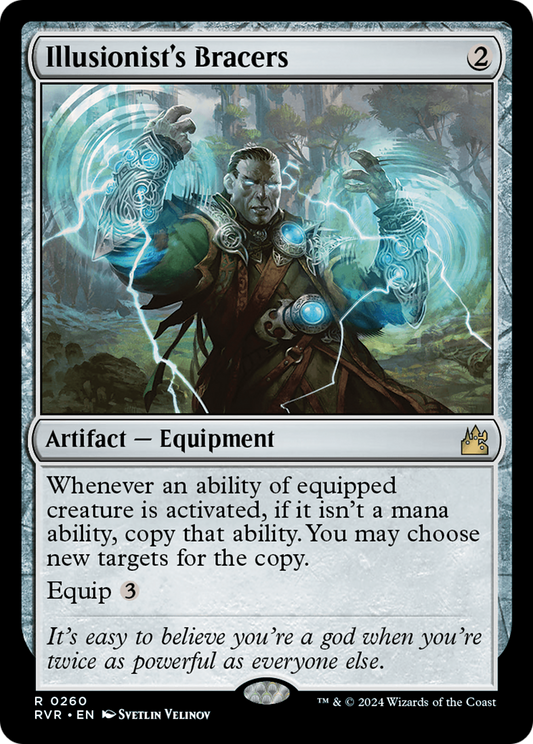 Illusionist's Bracers (RVR-260) (Foil)