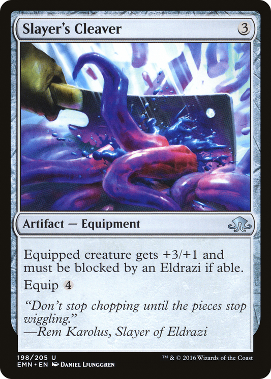 Slayer's Cleaver (EMN-198) (Foil)