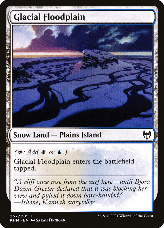 Glacial Floodplain (KHM-257) (Foil)