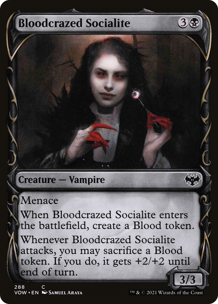 Bloodcrazed Socialite (VOW-288) (Showcase)