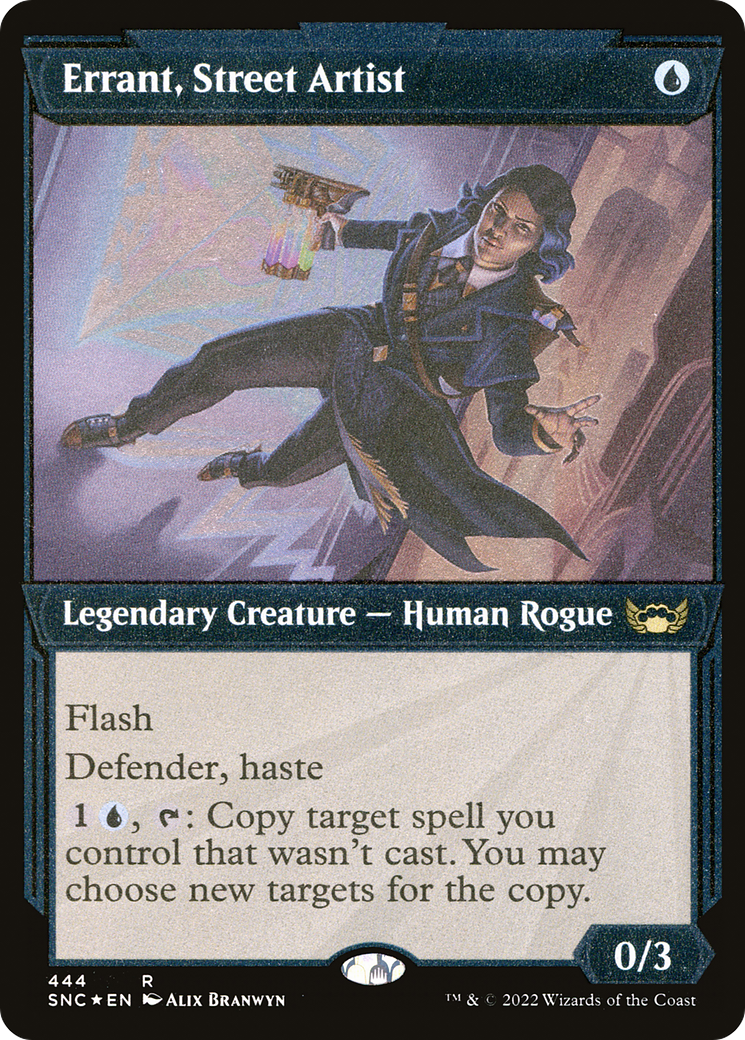 Errant, Street Artist (SNC-444) (Showcase) (Etched Foil)