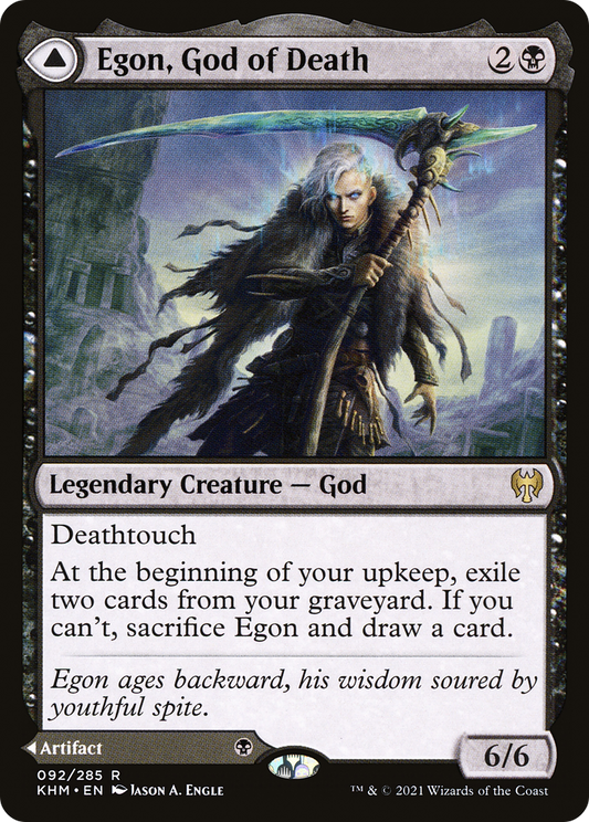 Egon, God of Death // Throne of Death (KHM-092) (Foil)