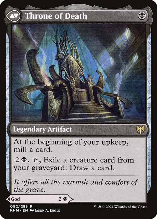 Egon, God of Death // Throne of Death (KHM-092) (Foil)
