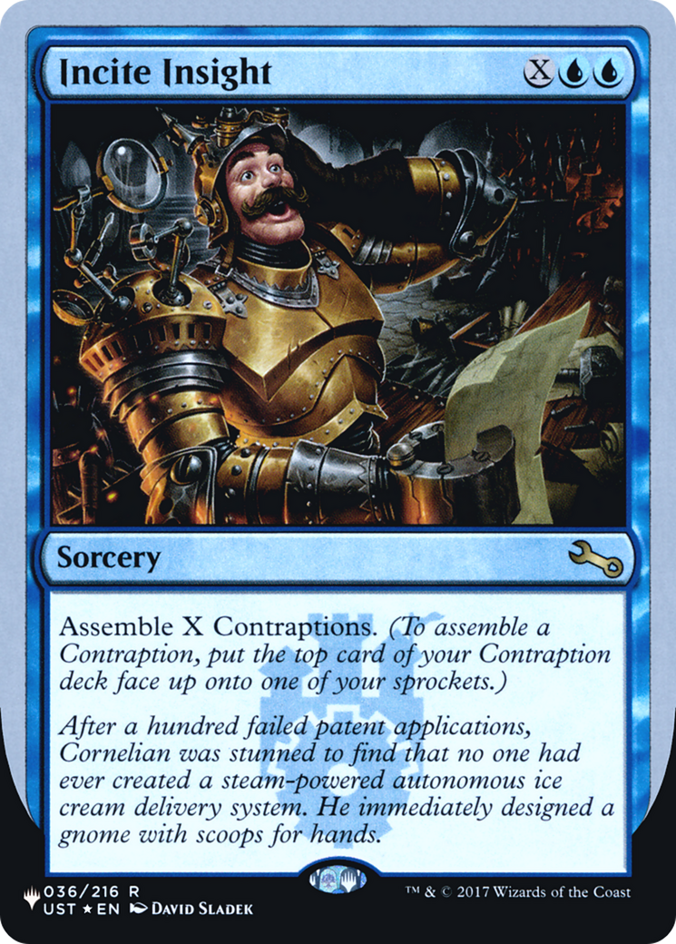 Incite Insight (LIST-016) (Foil)