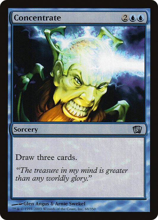 Concentrate (8ED-68★) (Foil)