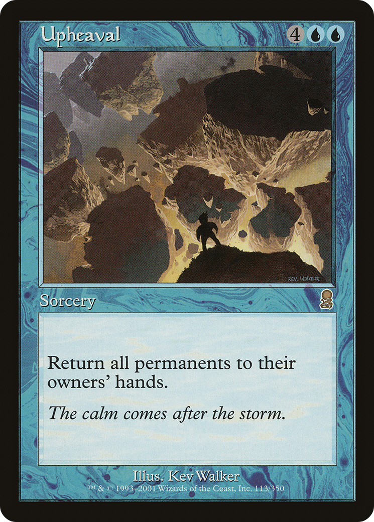 Upheaval (ODY-113) (Foil)
