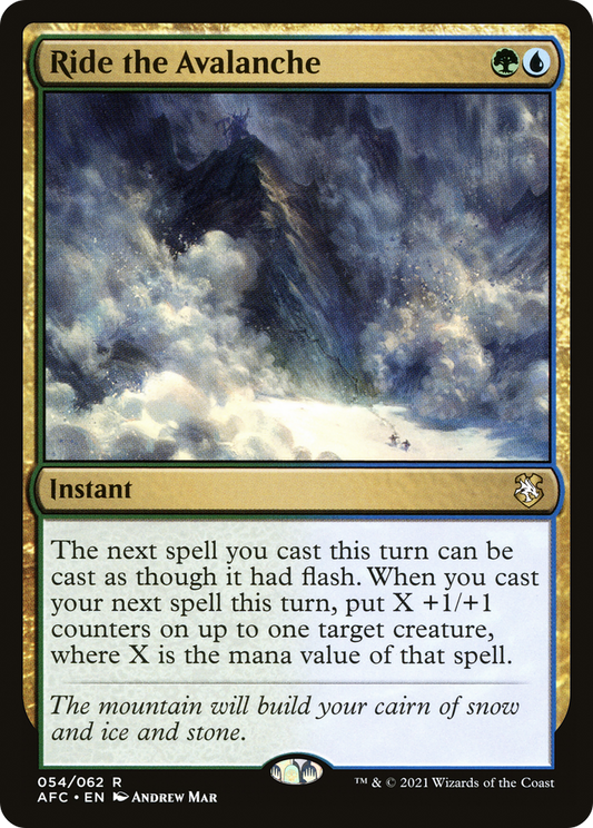 Ride the Avalanche (AFC-054)