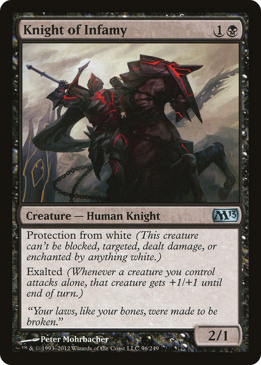 Knight of Infamy (M13-096)