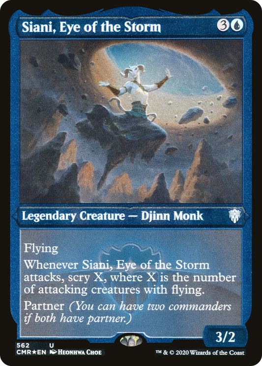 Siani, Eye of the Storm (CMR-562) (Etched Foil)