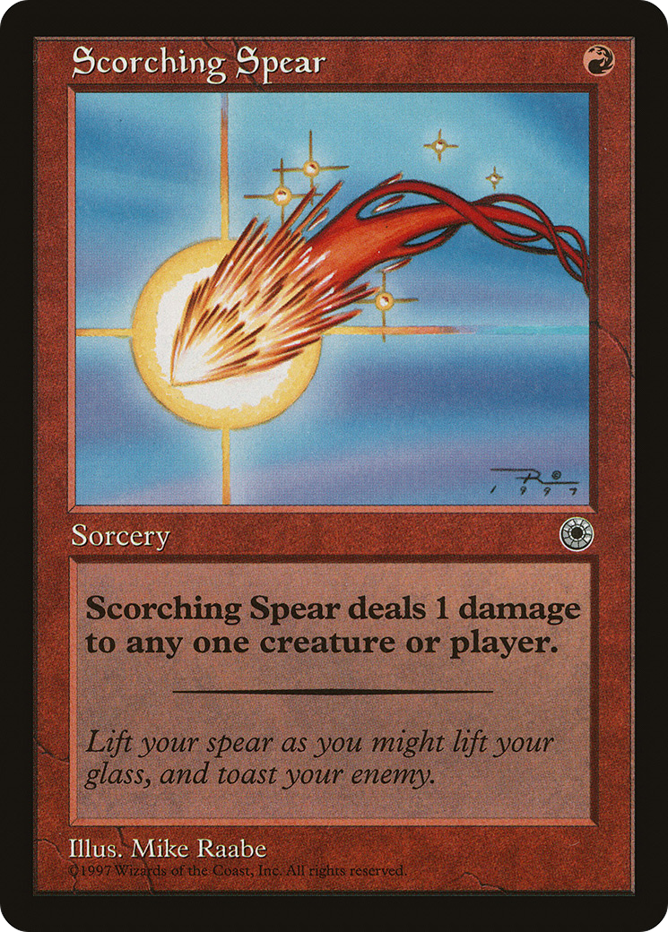 Scorching Spear (POR-148)