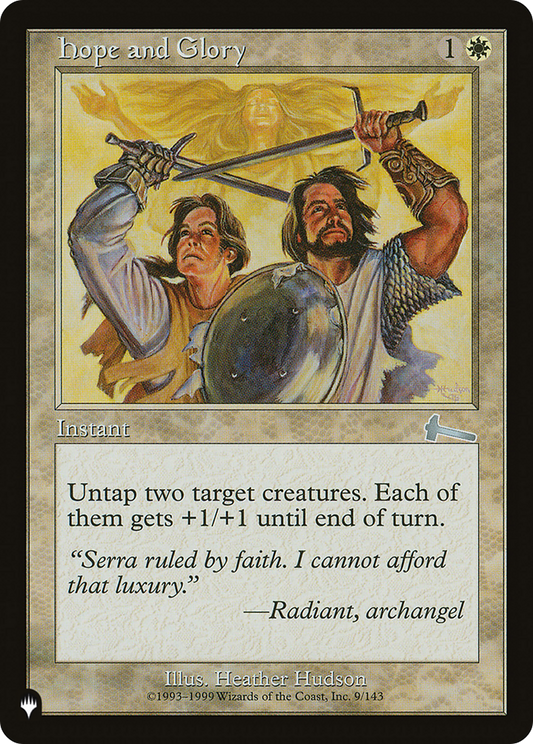 Hope and Glory (LIST-ULG-9)