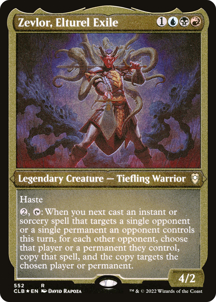 Zevlor, Elturel Exile (CLB-552) (Etched Foil)