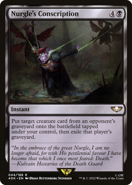 Nurgle's Conscription (40K-044)