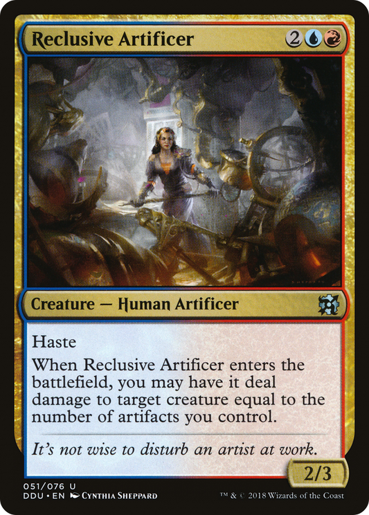 Reclusive Artificer (DDU-051)