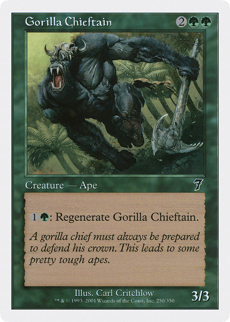 Gorilla Chieftain (7ED-250)