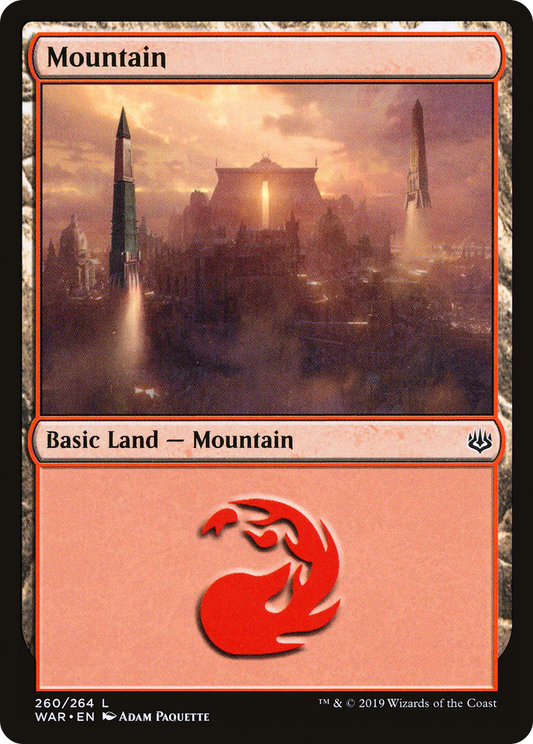 Mountain (WAR-260) (Foil)