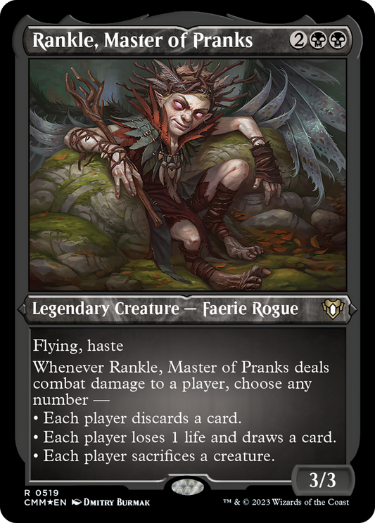 Rankle, Master of Pranks (CMM-519) (Etched Foil)