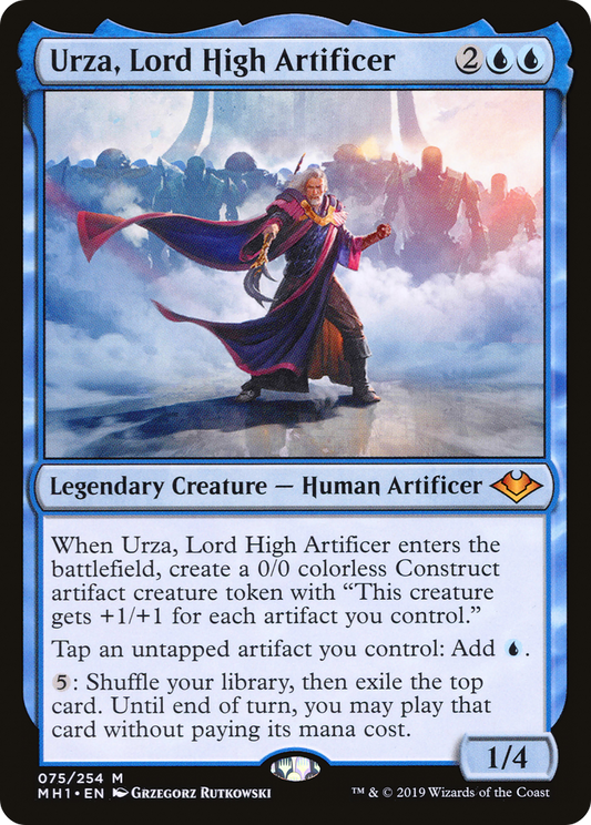 Urza, Lord High Artificer (MH1-075) (Foil)