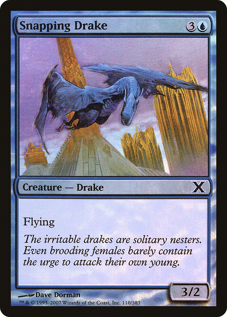 Snapping Drake (10E-110★) (Foil)