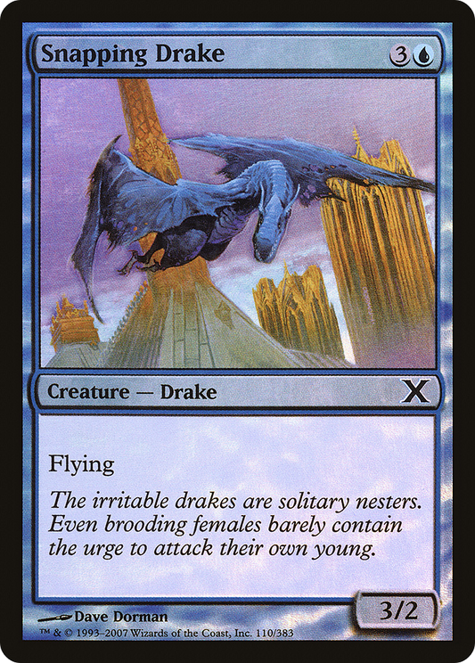 Snapping Drake (10E-110★) (Foil)
