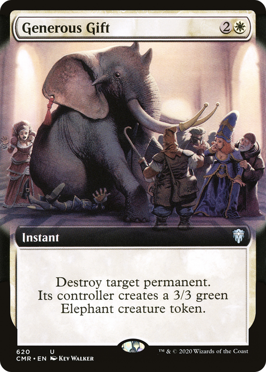 Generous Gift (CMR-620) (Extended Art) (Foil)