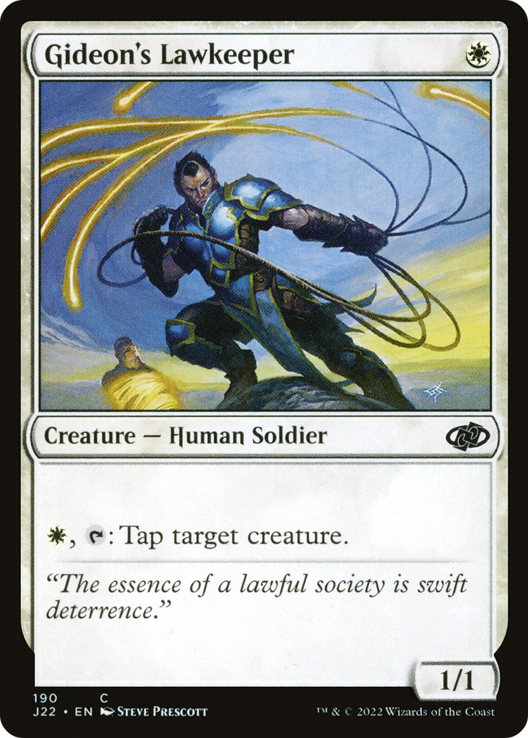 Gideon's Lawkeeper (J22-190)