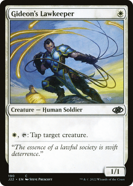 Gideon's Lawkeeper (J22-190)