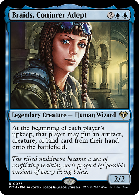 Braids, Conjurer Adept (CMM-076) (Foil)