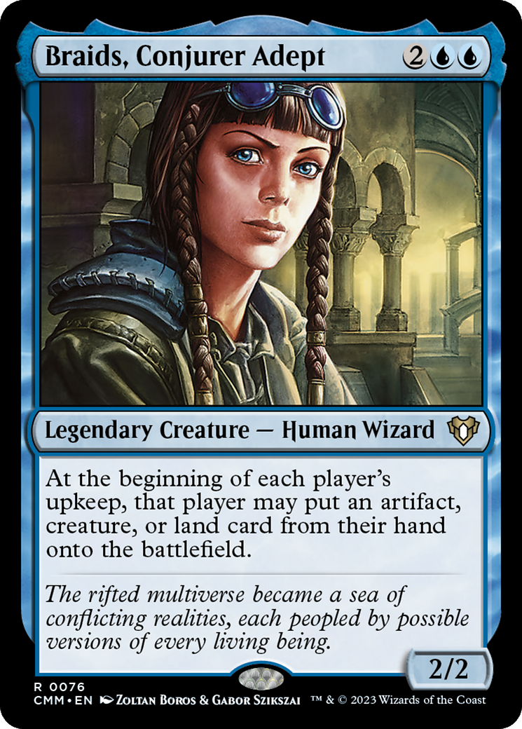 Braids, Conjurer Adept (CMM-076)