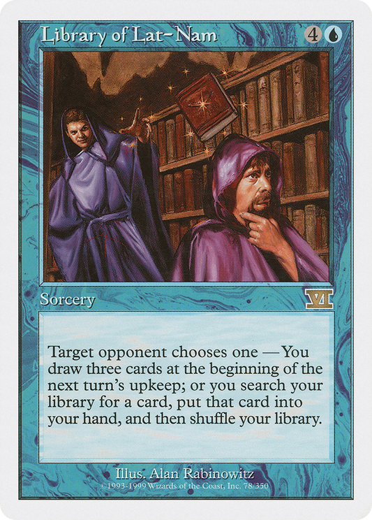Library of Lat-Nam (6ED-078)