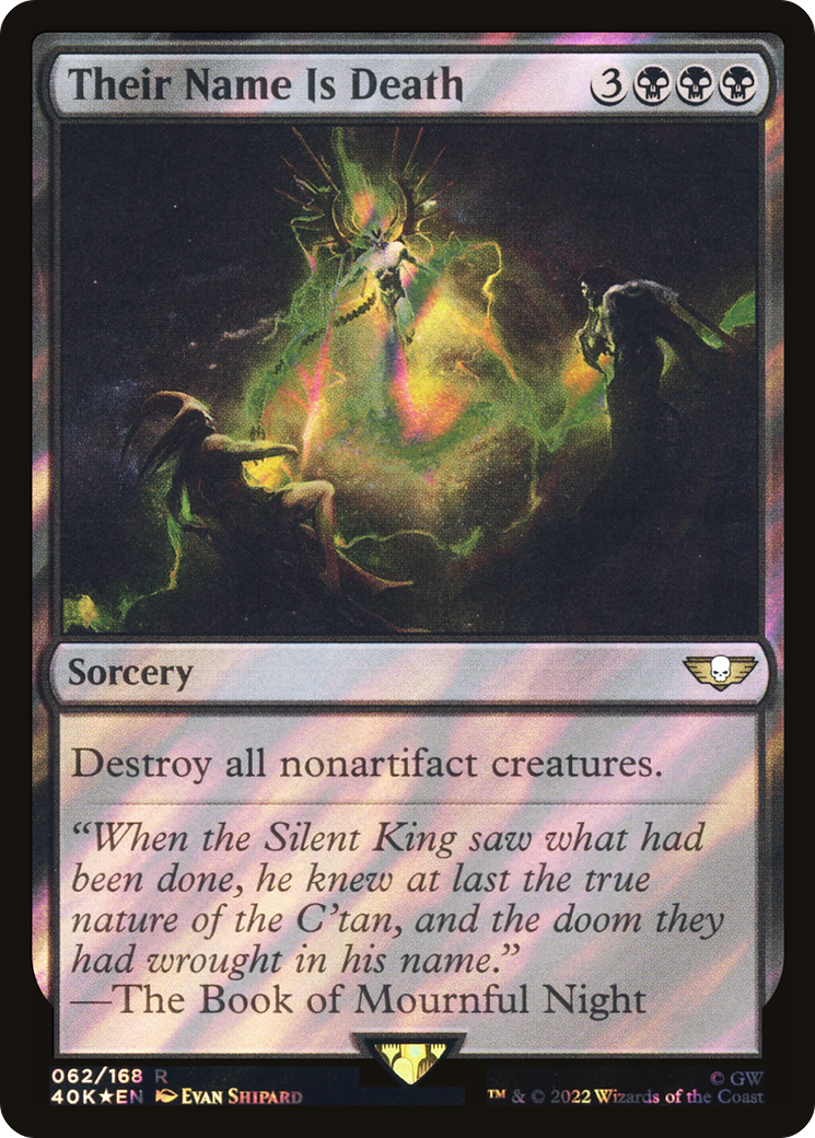 Their Name Is Death (40K-62★) (Surge Foil)