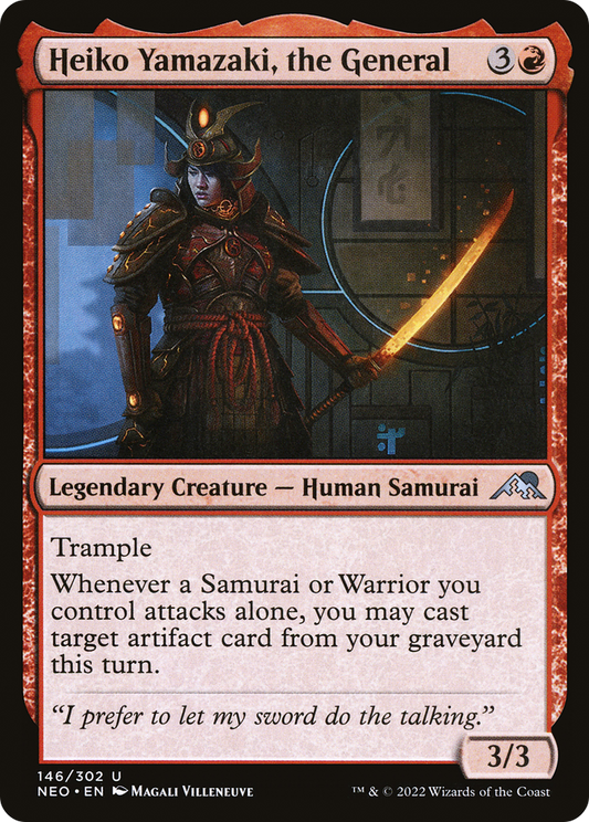 Heiko Yamazaki, the General (NEO-146)