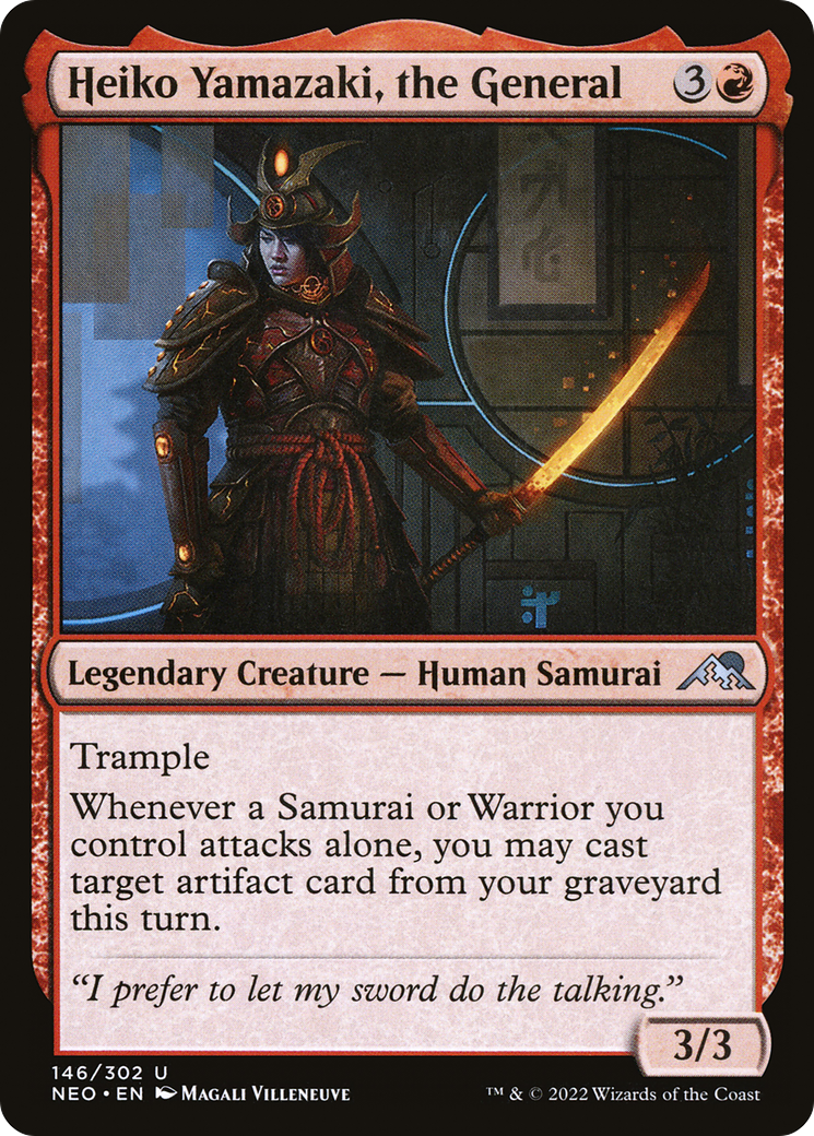Heiko Yamazaki, the General (NEO-146) (Foil)