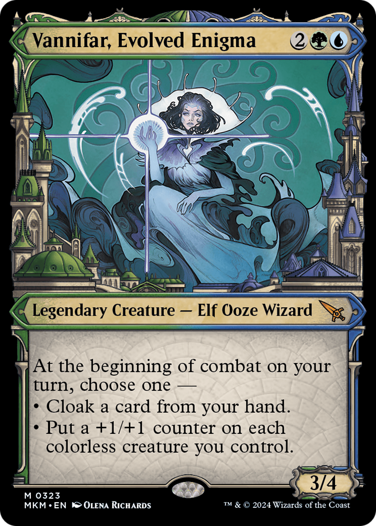 Vannifar, Evolved Enigma (MKM-323) (Showcase) (Foil)