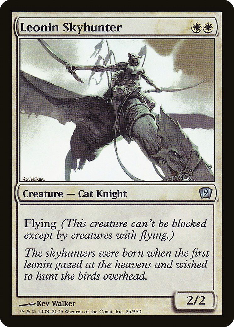Leonin Skyhunter (9ED-25★) (Foil)