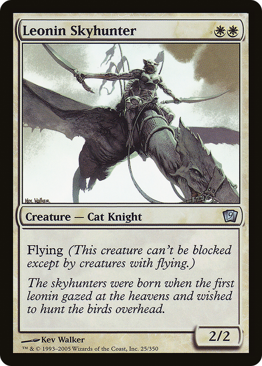 Leonin Skyhunter (9ED-25★) (Foil)